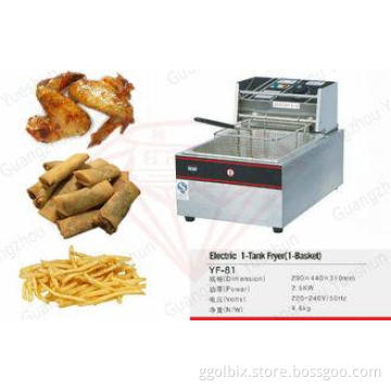 Commercial Electric Deep Fryer Durable For Buffets , Fast F